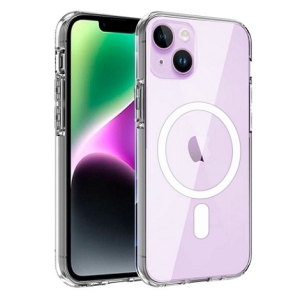 FUNDA MOVIL BACK COVER COOL MAGNETIC TRANSPARENTE PARA IPHONE 14