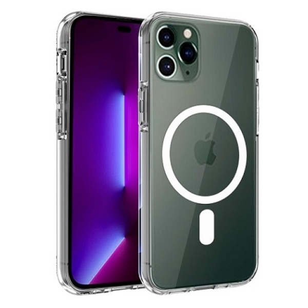 FUNDA MOVIL BACK COVER COOL MAGNETIC TRANSPARENTE PARA IPHONE 14 PRO