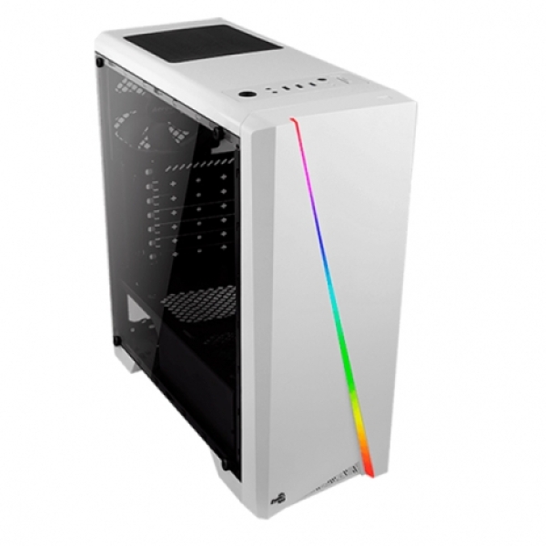 CAJA MEDIATORRE ATX AEROCOOL CYLON PROWG RGB WHITE