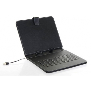 FUNDA TABLET LIFEVIEW 7" SOPORTE REGULABLE + TECLADO BLACK
