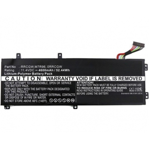 BATERIA PORTATIL COREPARTS 11.4V 4600MAH PARA DELL