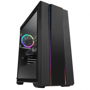 CAJA MEDIATORRE ATX NOX HUMMER FUSION RGB BLACK