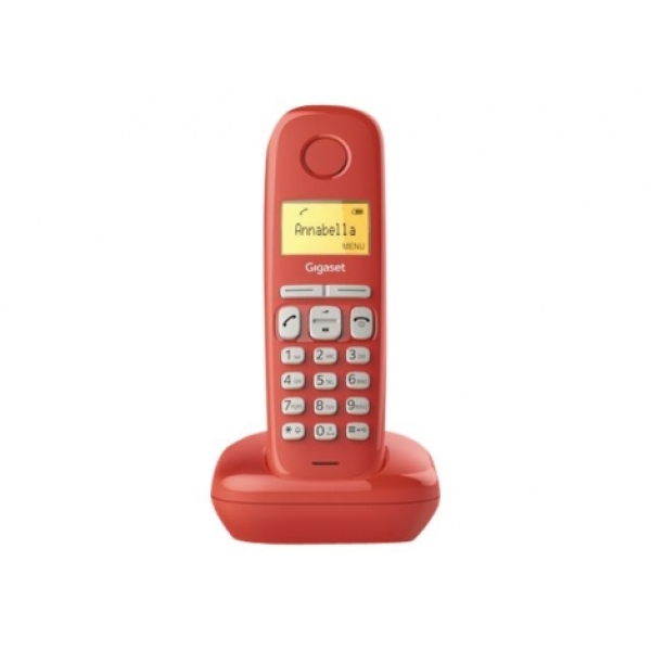 TELEFONO INALAMBRICO SIEMENS GIGASET A170 RED