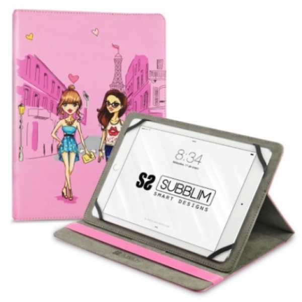 FUNDA TABLET SUBBLIM TRENDY CASE 10.1" FASHION GIRLS