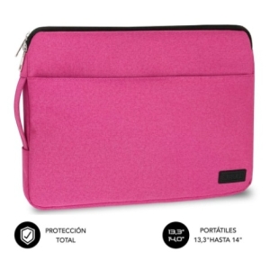 FUNDA PORTATIL SUBBLIM URBAN SLEEVE 13.3-14" PINK