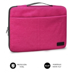 FUNDA PORTATIL SUBBLIM ELEGANT SLEEVE 15.6" PINK