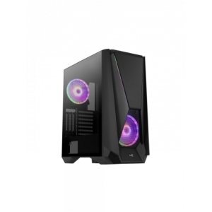 CAJA MEDIATORRE E-ATX AEROCOOL VISOR ARGB BLACK USB 3.0