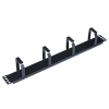 GUIA PASACABLES WP 19" 1U BLACK