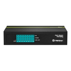 SWITCH TRENDNET TPE-TG80G 10/100/1000 8 PUERTOS POE