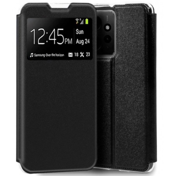 FUNDA MOVIL COOL FLIP COVER WINDOW BLACK PARA XIAOMI REDMI NOTE 12