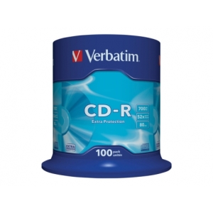 Verbatim CD-R Extra Protection 700 MB 100 pieza(s)