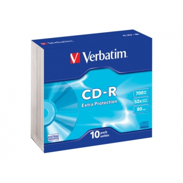 Verbatim CD-R Extra Protection 700 MB 10 pieza(s)