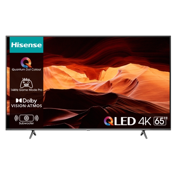 TV HISENSE 65A7GQ PRO 65" QLED 4K QUANTUMDOT DOLBYVISIONATMOS SM