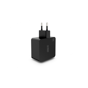 Urban Factory GPS65UF adaptador e inversor de corriente Interior 65 W Negro