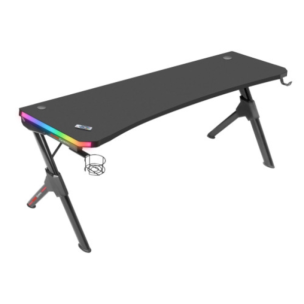 Mars Gaming MGDXLRGB Mesa Gaming Ergonómica RGB Negro Grande