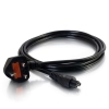 C2G 80603 cable de transmisión Negro 3 m C5 acoplador BS 1363
