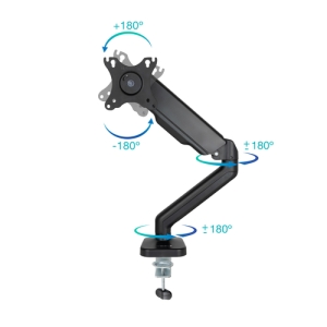 TooQ Soporte de Mesa para Pantalla 17"-32", Negro