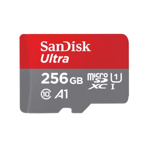 256GB Ultra microSDXC 150MB/s+SD Adapter