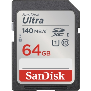 Ultra 64GB SDXC 140MB/s