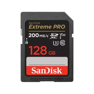 Extreme PRO 128GB SDXC 200MB/s UHS-I C10