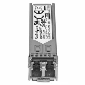 Alternative view of StarTech.com Módulo Transceptor SFP Compatible con el Modelo EX-SFP-1GE-LX de Juniper - 1000BASE-LX - Fibra Monomodo (SMF) de 1GbE - SFP Ethernet Gigabit 1Gb - LC 10km - 1310nm - DDM