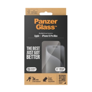 PanzerGlass Ultra Wide Fit Protector de pantalla Apple 1 pieza(s) PanzerGlass Ultra Wide Fit Protector de pantalla Apple 1 pieza(s)