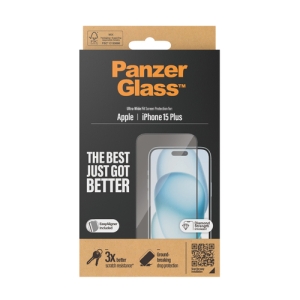 PanzerGlass Ultra Wide Fit Protector de pantalla Apple 1 pieza(s) PanzerGlass Ultra Wide Fit Protector de pantalla Apple 1 pieza(s)