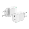 AISENS Cargador Gan 45W, 2xUSB-C PD3.0 QC4.0, Blanco AISENS Cargador Gan 45W
