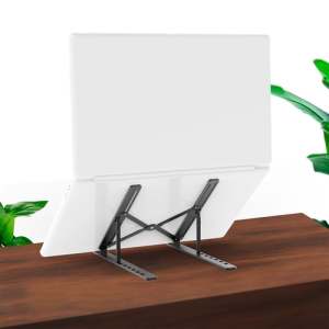 AISENS Soporte de Sobremesa Ajustable para Portatil / Tablet, Gris AISENS Soporte de Sobremesa Ajustable para Portatil / Tablet, Gris