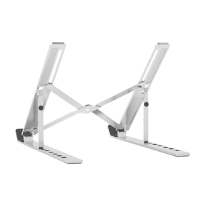 AISENS Soporte de Sobremesa Ajustable para Portatil / Tablet, Plata Plata