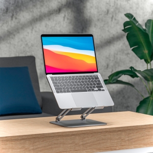 AISENS Soporte de Sobremesa XL 10-17 Ajustable para Portatil / Tablet, Plata AISENS Soporte de Sobremesa XL 10-17 Ajustable para Portatil / Tablet, Plata