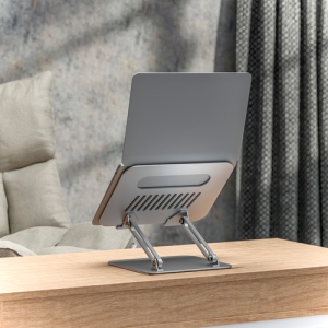 AISENS Soporte de Sobremesa XL 10-17 Ajustable para Portatil / Tablet, Plata AISENS Soporte de Sobremesa XL 10-17 Ajustable para Portatil / Tablet, Plata