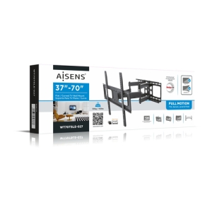 AISENS WT70TSLE-027 soporte para TV 177,8 cm (70") Negro