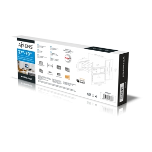 AISENS WT70TSLE-027 soporte para TV 177,8 cm (70") Negro