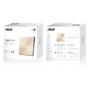 ASUS ZenDrive U9M unidad de disco óptico DVD±RW Oro