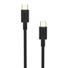 CABLE NUBBEH USB-C MACHO / USB-C MACHO 3A 18W 1M BLACK