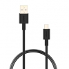 CABLE NUBBEH USB MACHO / MICRO USB B MACHO 1M BLACK