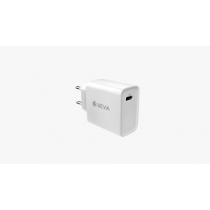 CARGADOR USB-C DEVIA 20W WHITE