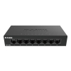 D-Link DGS-108GL No administrado Gigabit Ethernet (10/100/1000) Negro