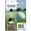 Epson Golf ball Singlepack Black 34 DURABrite Ultra Ink