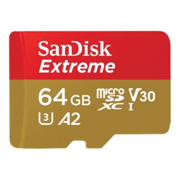 Extreme microSDXC 64GB+SD Adapter
