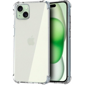 FUNDA MOVIL BACK COVER COOL ANTISHOCK TRANSPARENTE IPHONE 15 PLUS