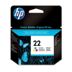 HP Cartucho de tinta original 22 Tri-color HP Cartucho de tinta original 22 Tri-color