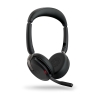 Jabra Evolve2 65 Flex Auriculares Inalámbrico Diadema Oficina/Centro de llamadas Bluetooth Negro