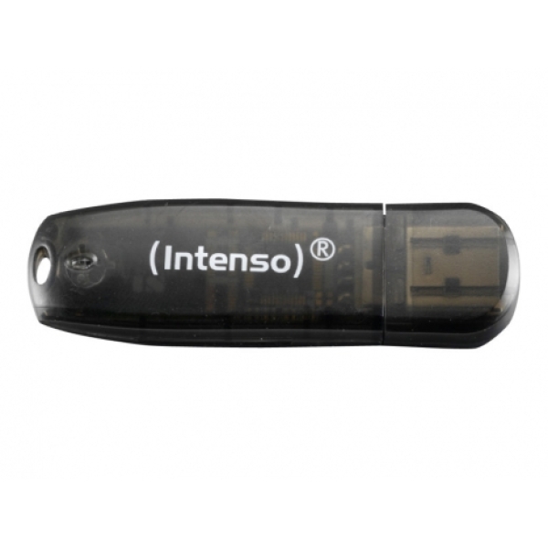 MEMORIA USB INTENSO 16GB RAINBOW LINE BLACK