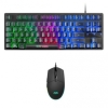 Mars Gaming MCPTKLES Combo RGB Teclado y Ratón 3200DPI Diseño TKL Idioma Español