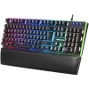 Mars Gaming MK320ES Teclado Gaming H-Mech 13 Modos RGB y Halo Reposamuñecas Acolchado Antighosting Idioma Español