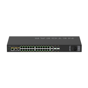 NETGEAR GSM4230P-100EUS switch Gestionado L2/L3 Gigabit Ethernet (10/100/1000) Energía sobre Ethernet (PoE) 1U Negro