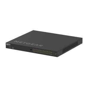 Alternative view of NETGEAR M4250-26G4XF-PoE+ Gestionado L2/L3 Gigabit Ethernet (10/100/1000) Energía sobre Ethernet (PoE) 1U Negro