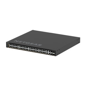 NETGEAR M4350-44M4X4V Gestionado L3 2.5G Ethernet (100/1000/2500) Energía sobre Ethernet (PoE) 1U Negro